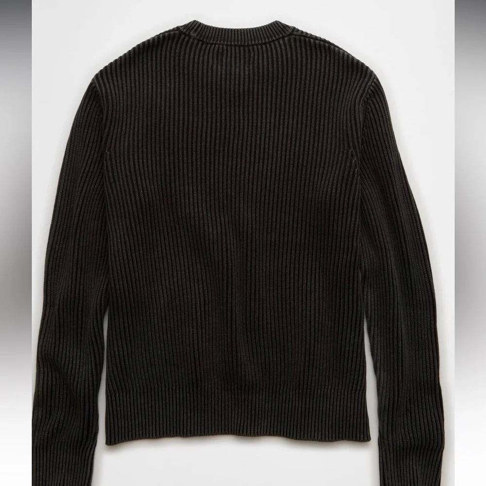 NWT AE Mens Fisherman Crew Neck Sweater - Picture 4 of 11